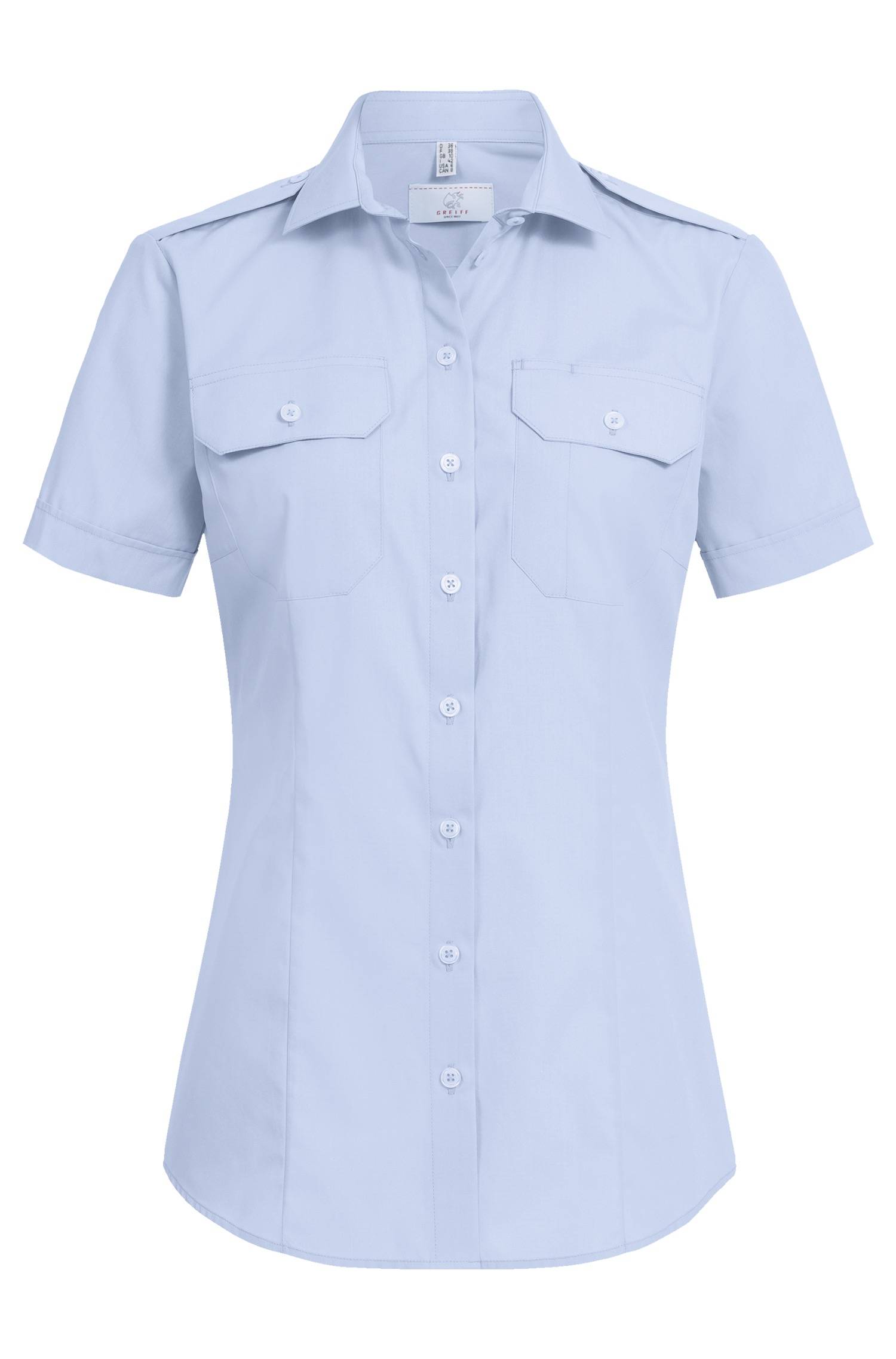 Dames pilootblouse 1/2 RF Simple - GREIFF - 6571-1450