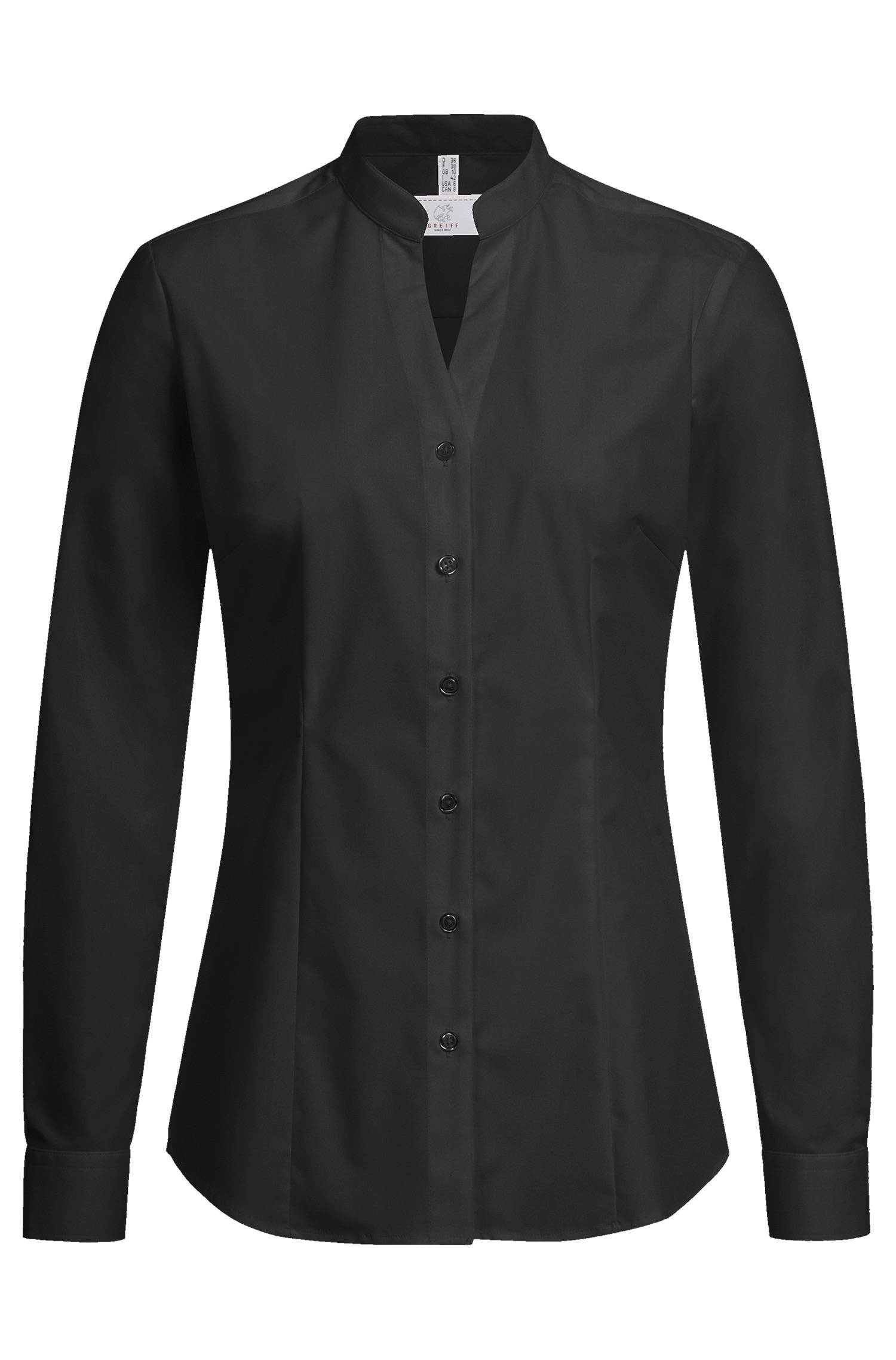 Dames blouse met opstaande kraag 1/1 RF Basic - GREIFF - 6572-1120