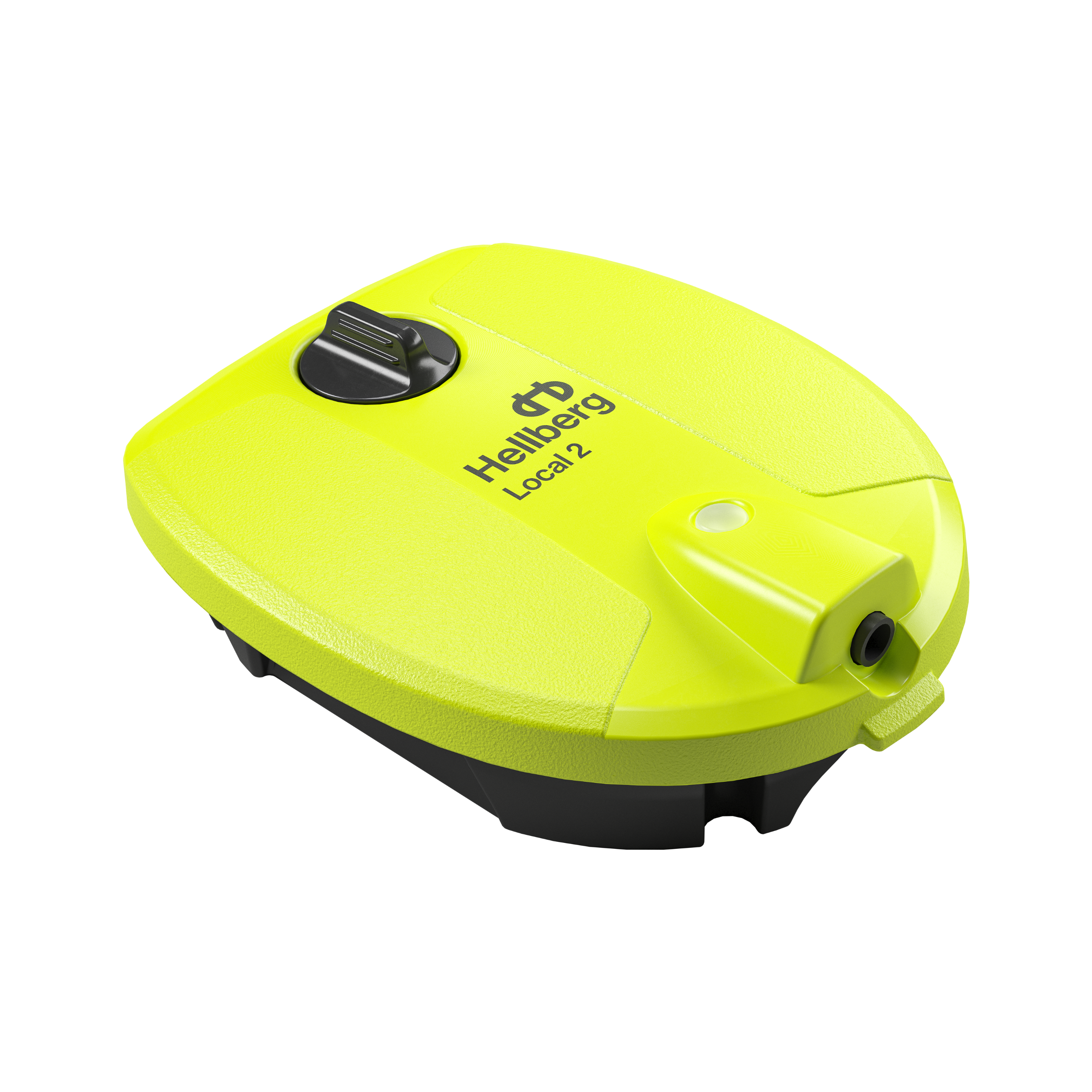 batteij pakket li local 2 series hellberg 17018 011 black / high vis green, 1 maat