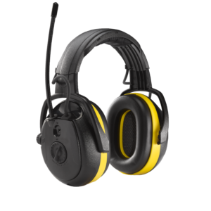 relax hoofdband hellberg 45002 001 black yellow, 1 maat