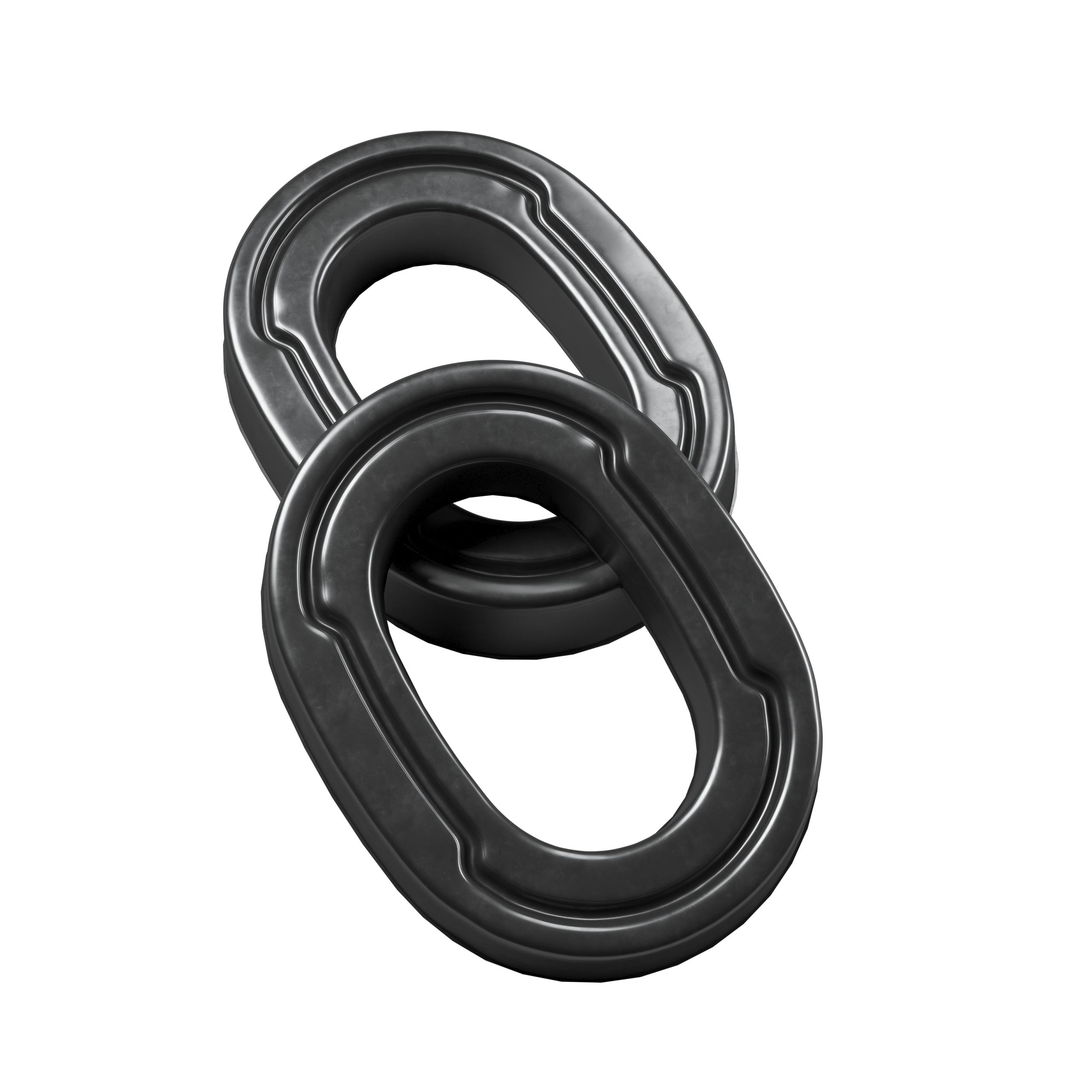 comfortpad gelkussen (2 stuks) hellberg 99404 001 black, 1 maat