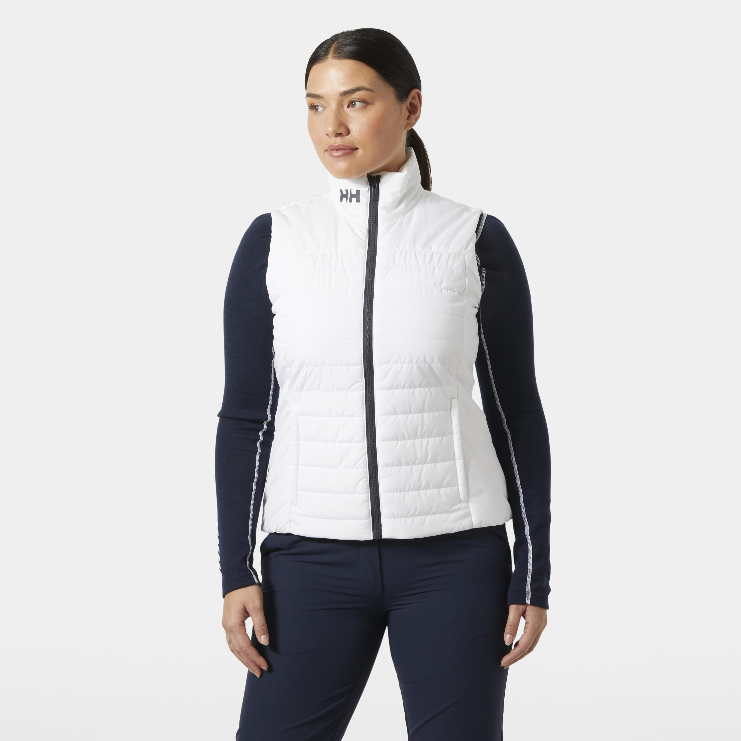 w crew insulator vest 2.0 helly hansen sportswear hhs 30240 001 white, xxl