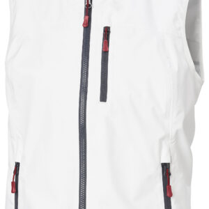 w crew vest 2.0 helly hansen sportswear hhs 34451 001 white, xs