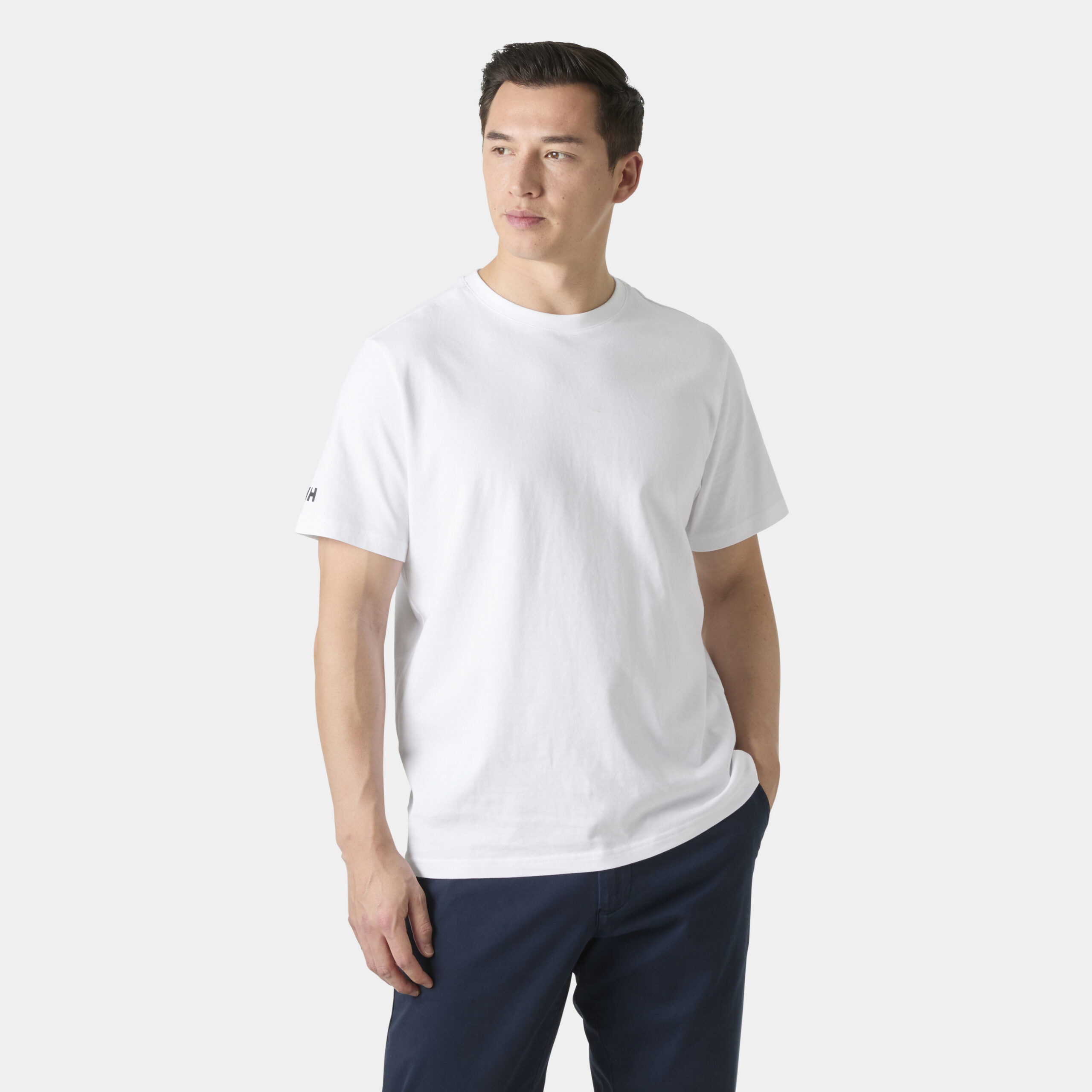 crew t shirt 2.0 helly hansen sportswear hhs 34551 001 white, xxl