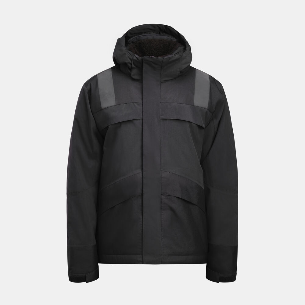 1035 winter jas jobman jo 651035 zwart zwart, xs