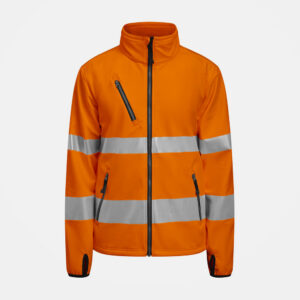 1202 hv softshell jas jobman jo 651202 oranje, 4xl