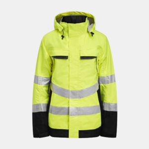 1283 hv shell jas jobman jo 651283 geel zwart, 4xl