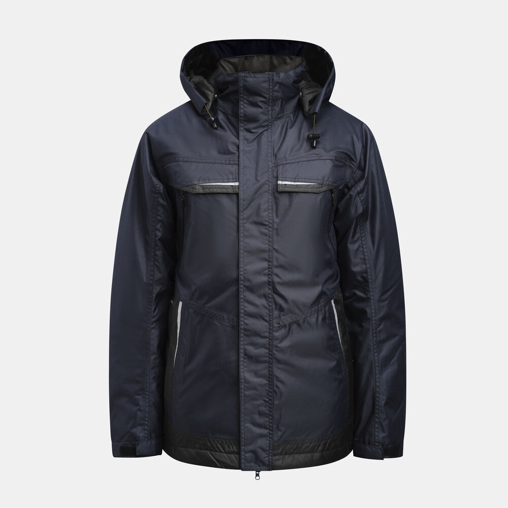 1384 winter jas jobman jo 651384 navy/zwart, 4xl