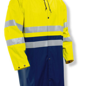 1565 hv raincoat jobman jo 651565 geel navy, s