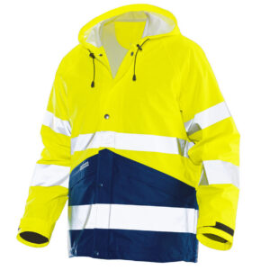1566 hv raincoat jobman jo 651566 geel navy, s