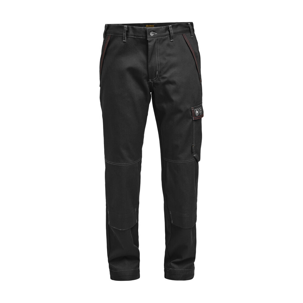 2092 welding trouser flame ret jobman jo 652092 zwart, d100