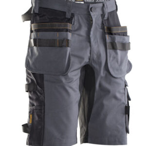 2168 stretch shorts hp jobman jo 652168 donkergrijs/zwart, c44