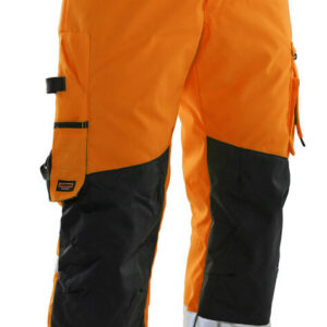 2236 hv winter trousers star jobman jo 652236 oranje zwart, d100