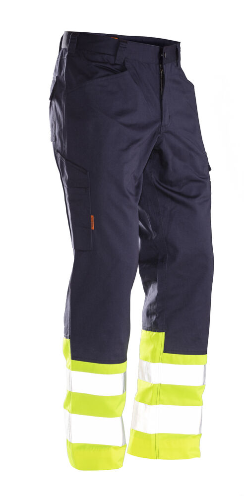 2314 hv service trousers jobman jo 652314 navy/zwart, d100