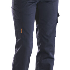 2316 women's service trousers stretch jobman jo 652316 navy/zwart, da32