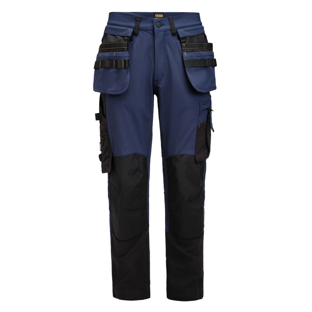 2391 trousers stretch hp jobman jo 652391 navy/zwart, d100