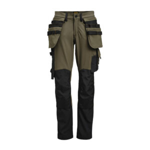 2391 trousers stretch hp jobman jo 652391 olijfgroen/zwart, d100