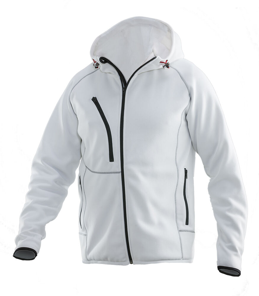 5152 hoodie jobman jo 655152 wit, xs