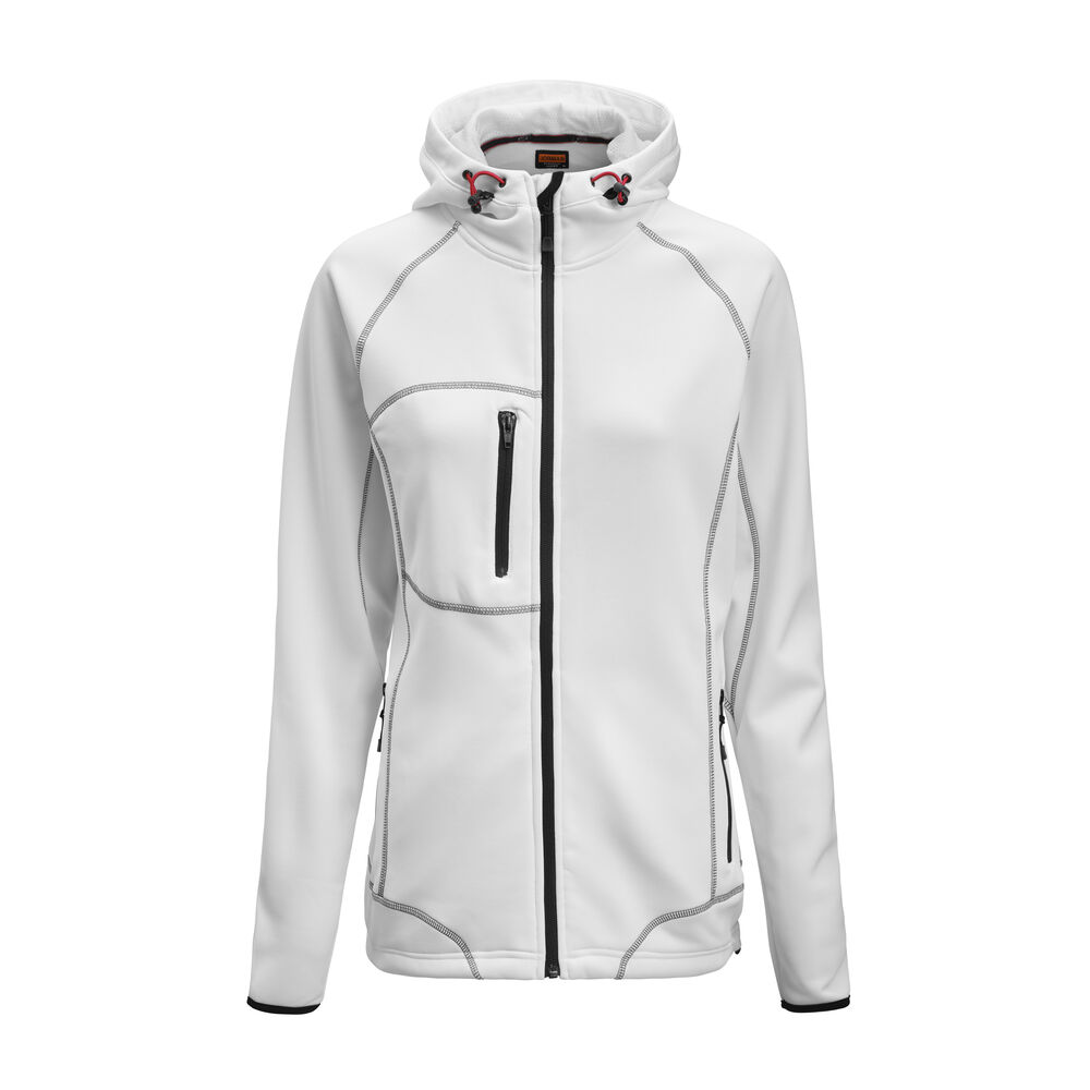 5177 women's hoodie jobman jo 655177 wit, s