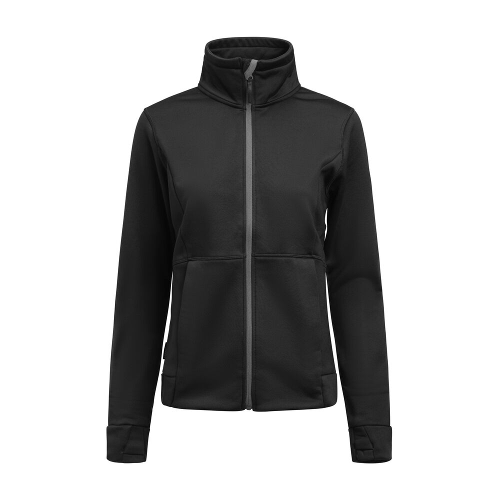 5178 women's flex jas jobman jo 655178 zwart, xs
