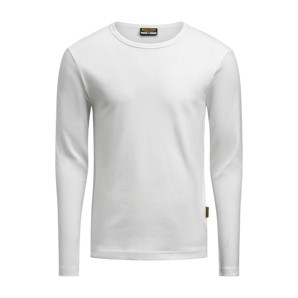 5230 longsleeve t shirt jobman jo 655230 wit wit, xs
