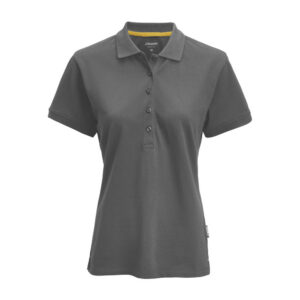 5567 women's polo shirt jobman jo 655567 donkergrijs, xs