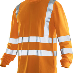 5593 hv long sleeve t shirt jobman jo 655593 oranje/oranje, 4xl