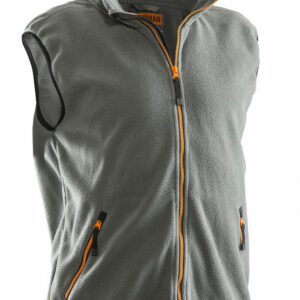 7501 fleece vest jobman jo 657501 donkergrijs, 4xl