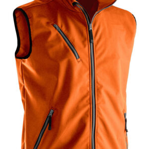 7502 light softshell vest jobman jo 657502 oranje, 4xl