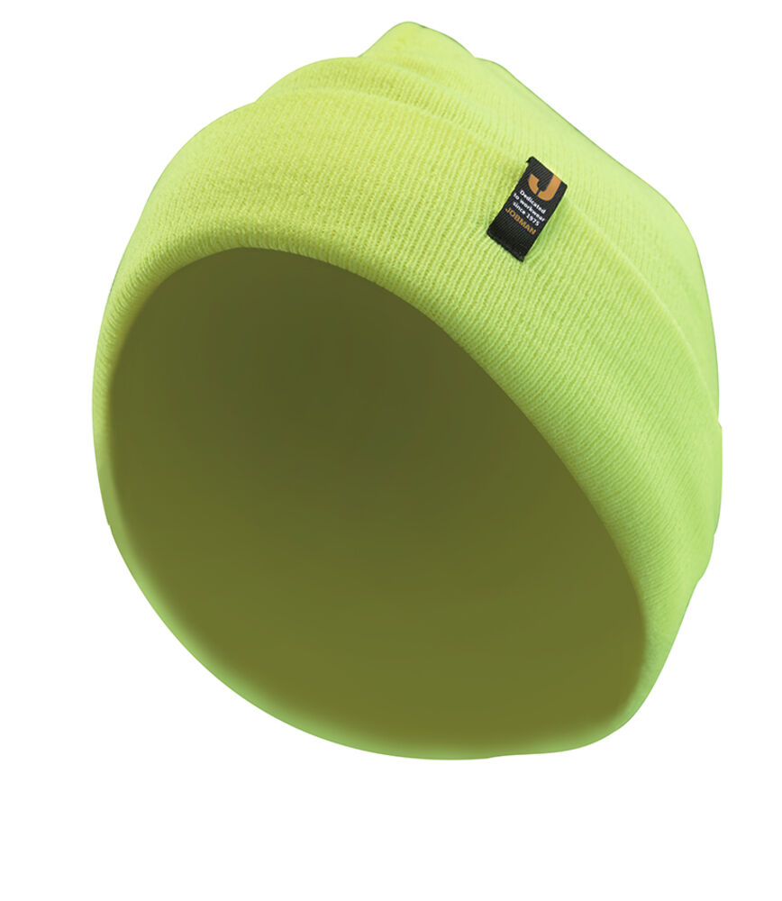 9043 beanie jobman jo 659043 geel, 1 size