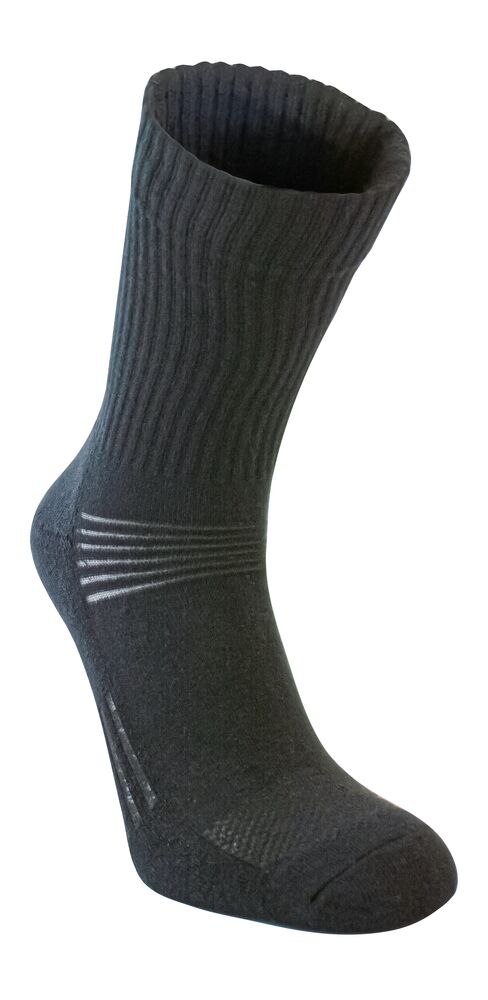 9596 2 p soks jobman jo 659596 zwart, 35 38