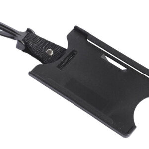9916 id card holder jobman jo 659916 zwart, 1 size