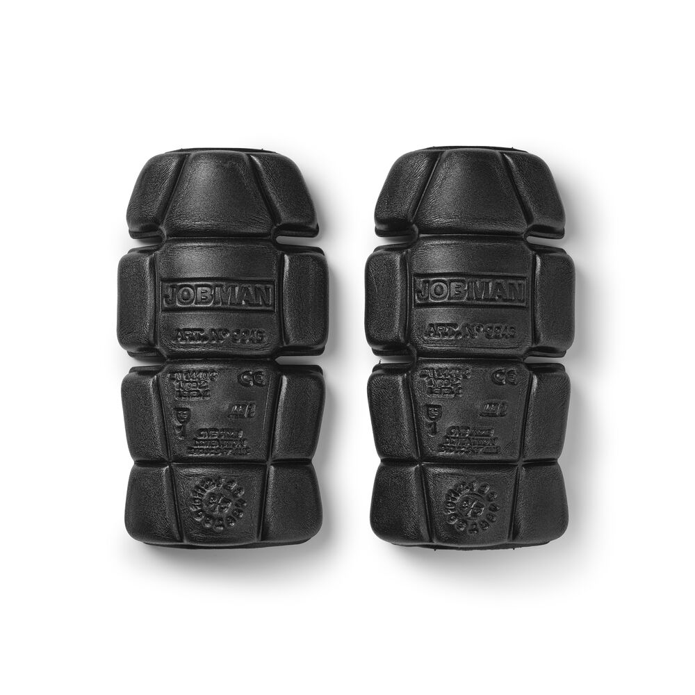 9946 kneepads floorlayer jobman jo 659946 zwart, 1 size