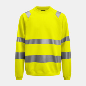 1150 hv sweatshirt jobman jo 651150 geel, 4xl