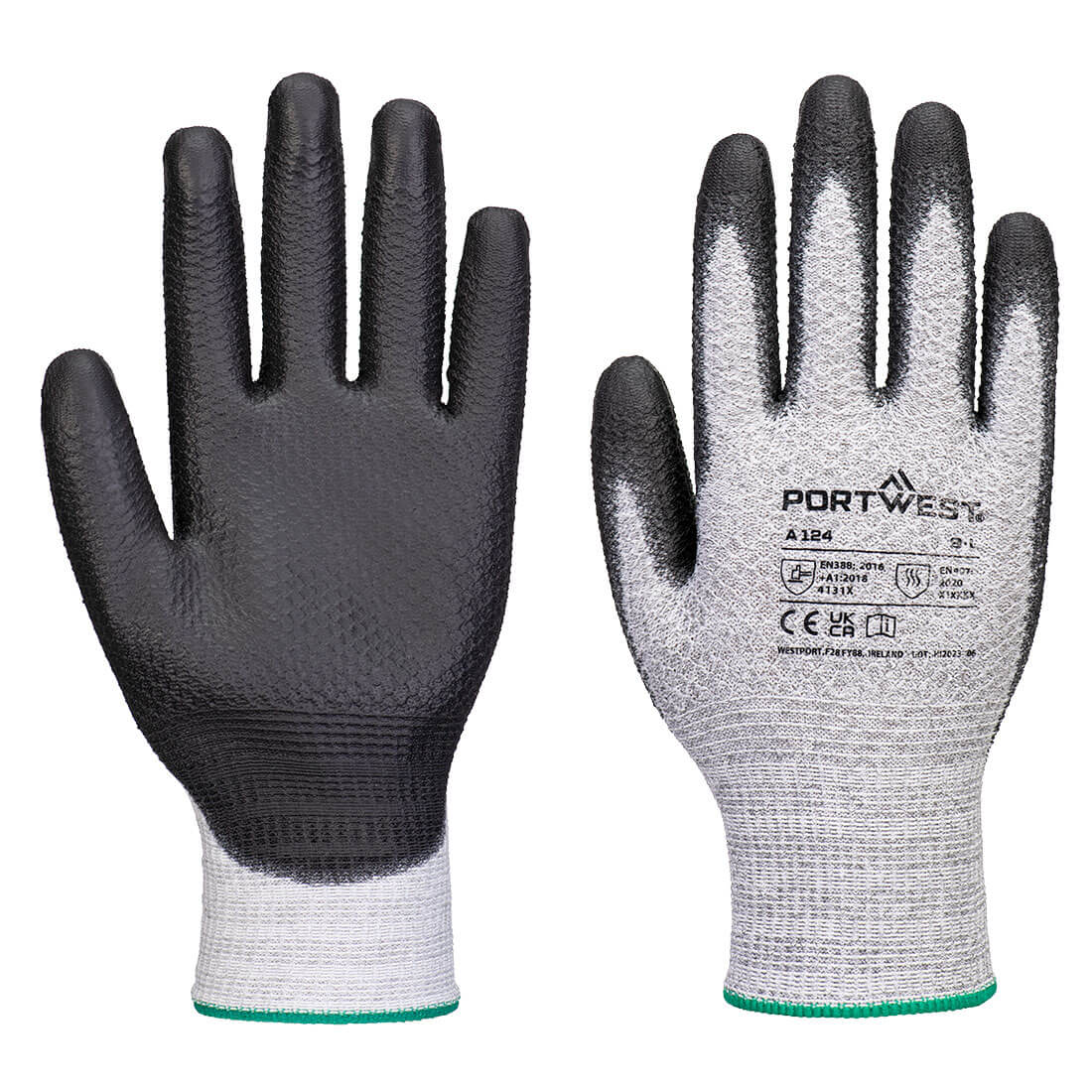 Grip 13 PU Diamond Gebreide Handschoen (Pk12) - PORTWEST - A124