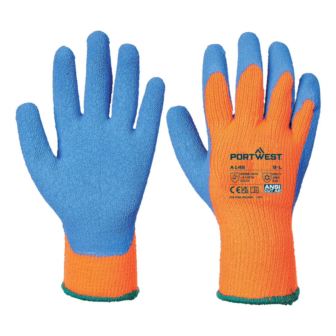 Cold 7 Latex Crinkle Glv. - PORTWEST - A145