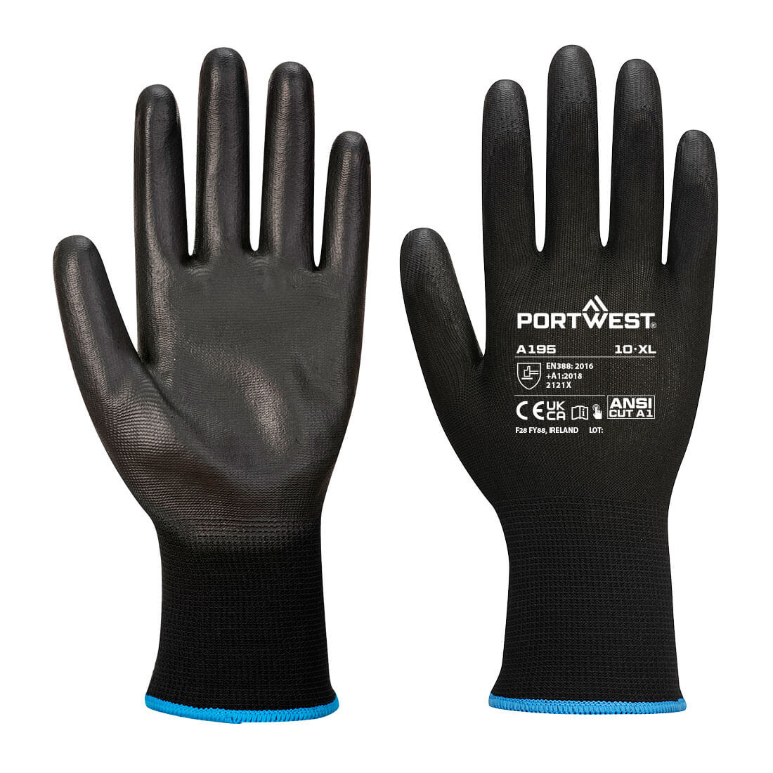 Grip 13 PU Touchscreen Glove - PORTWEST - A195