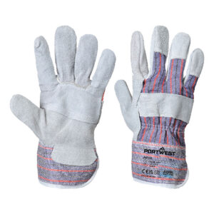 Lthr Rigger 260 Cow Split Palm Bar Glv. - PORTWEST - A210
