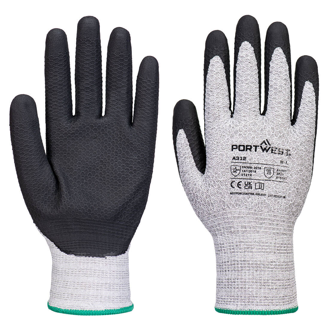 Grip 13 Nitril Diamond Gebreide Handschoen (Pk12) - PORTWEST - A312