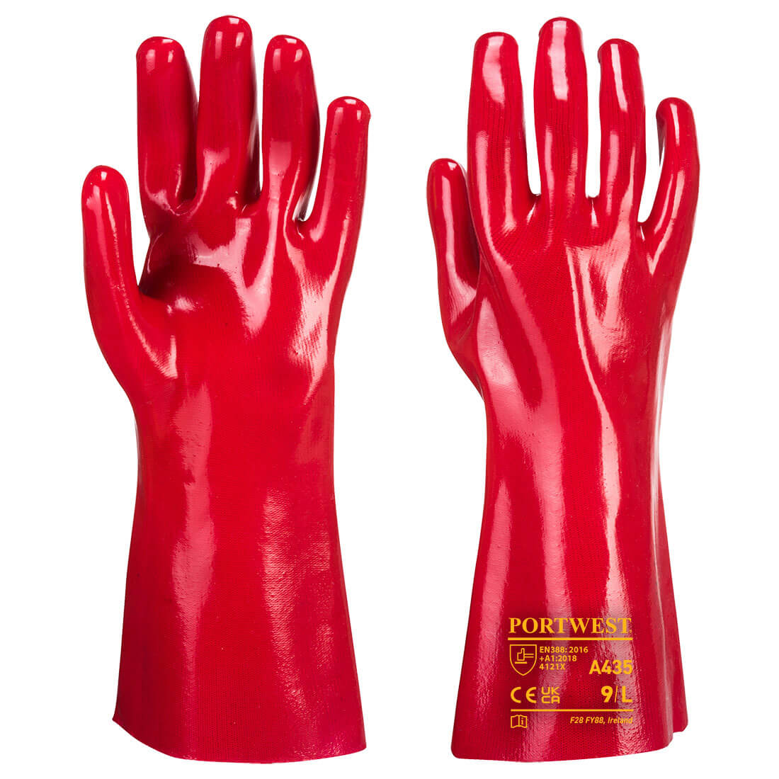 Grip 12 PVC Gauntlet 35cm - PORTWEST - A435