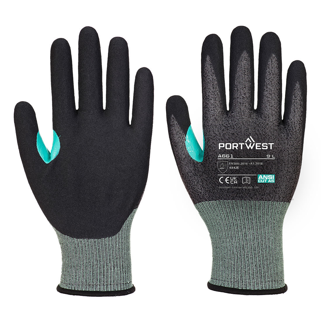 CS Cut E18 Nitrile Glv. - PORTWEST - A661