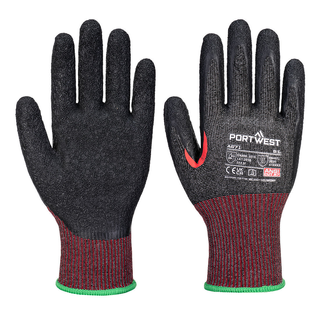 CS Cut F13 Latex Glv. - PORTWEST - A671