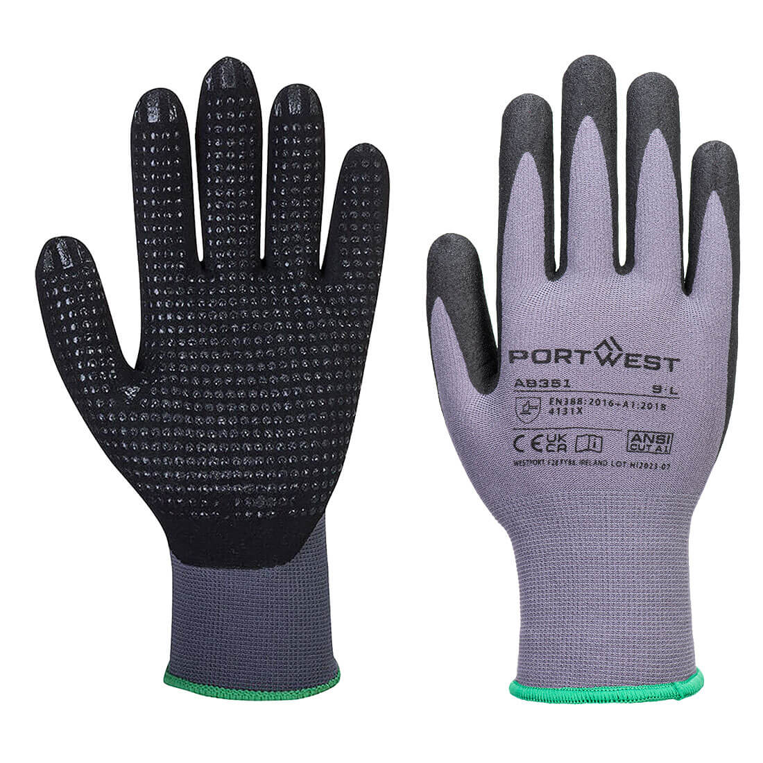 Grip 15 Ntrl Sandy Dot Ess M/P (Pk12) - PORTWEST - AB351