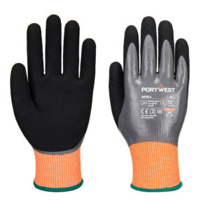 Cut F15 Nitrile Aqua Glove - PORTWEST - AP51