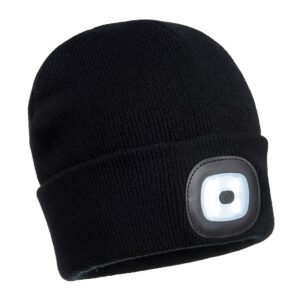 Rechargeable LED Beanie - PORTWEST - B029