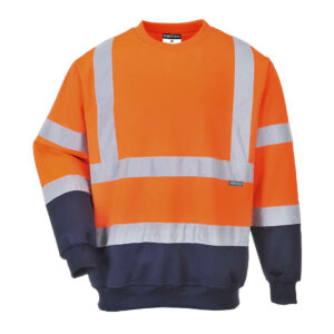 Hi-Vis Contrast Sweatshirt - PORTWEST - B306