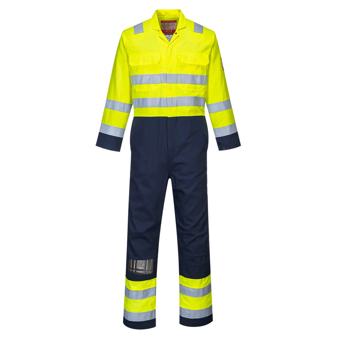 Bizflame Hi-Vis Cont. FR Coverall - PORTWEST - BIZ7