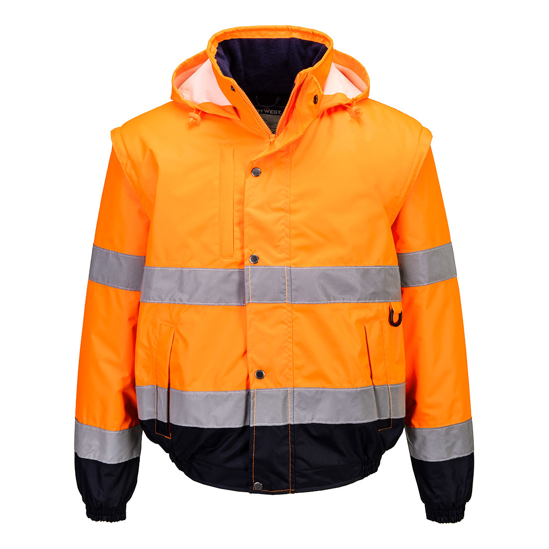 Hi-Vis 2-in-1 Contrast Bomber jas - PORTWEST - C468