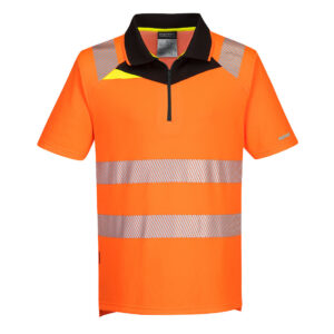 DX4 Hi-Vis Zip Polo Shirtkorte mouwen- PORTWEST - DX412