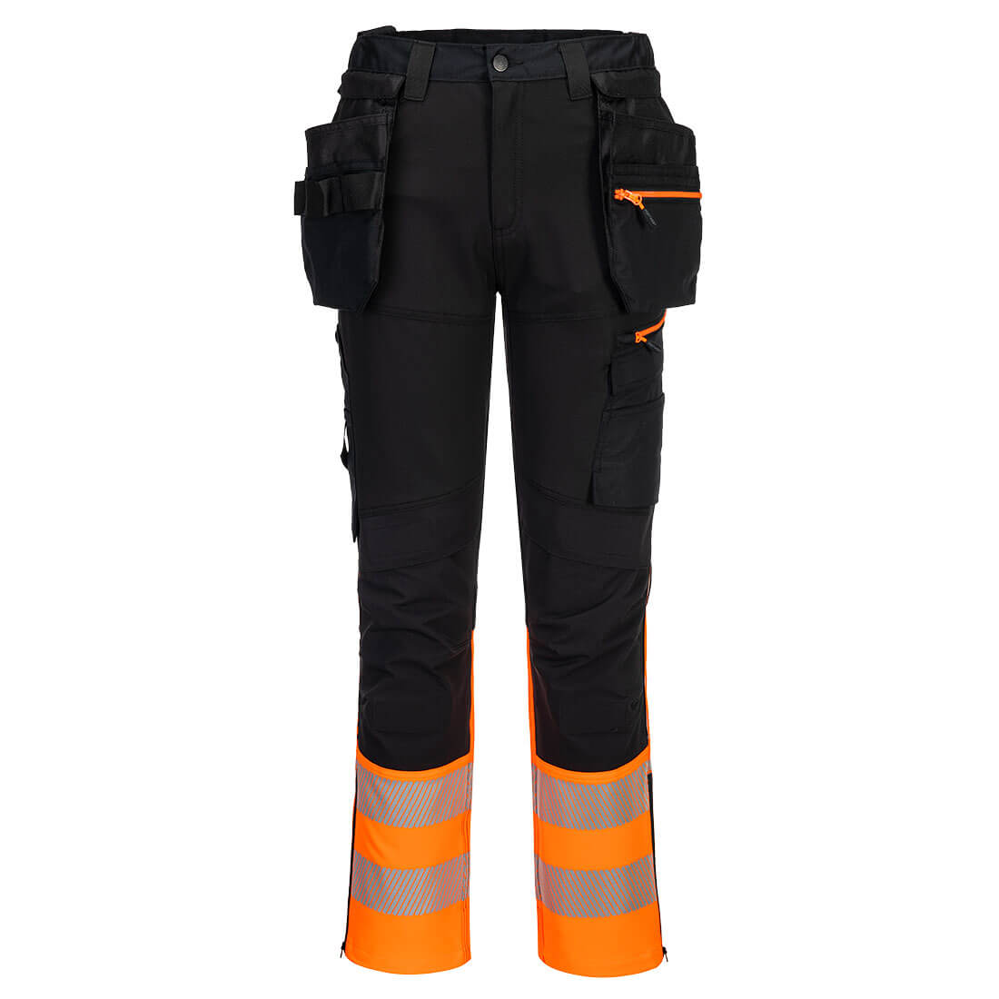 DX4-Hi-Vis werkbroek klasse 1 met afneembare holsterzakken - PORTWEST - DX457